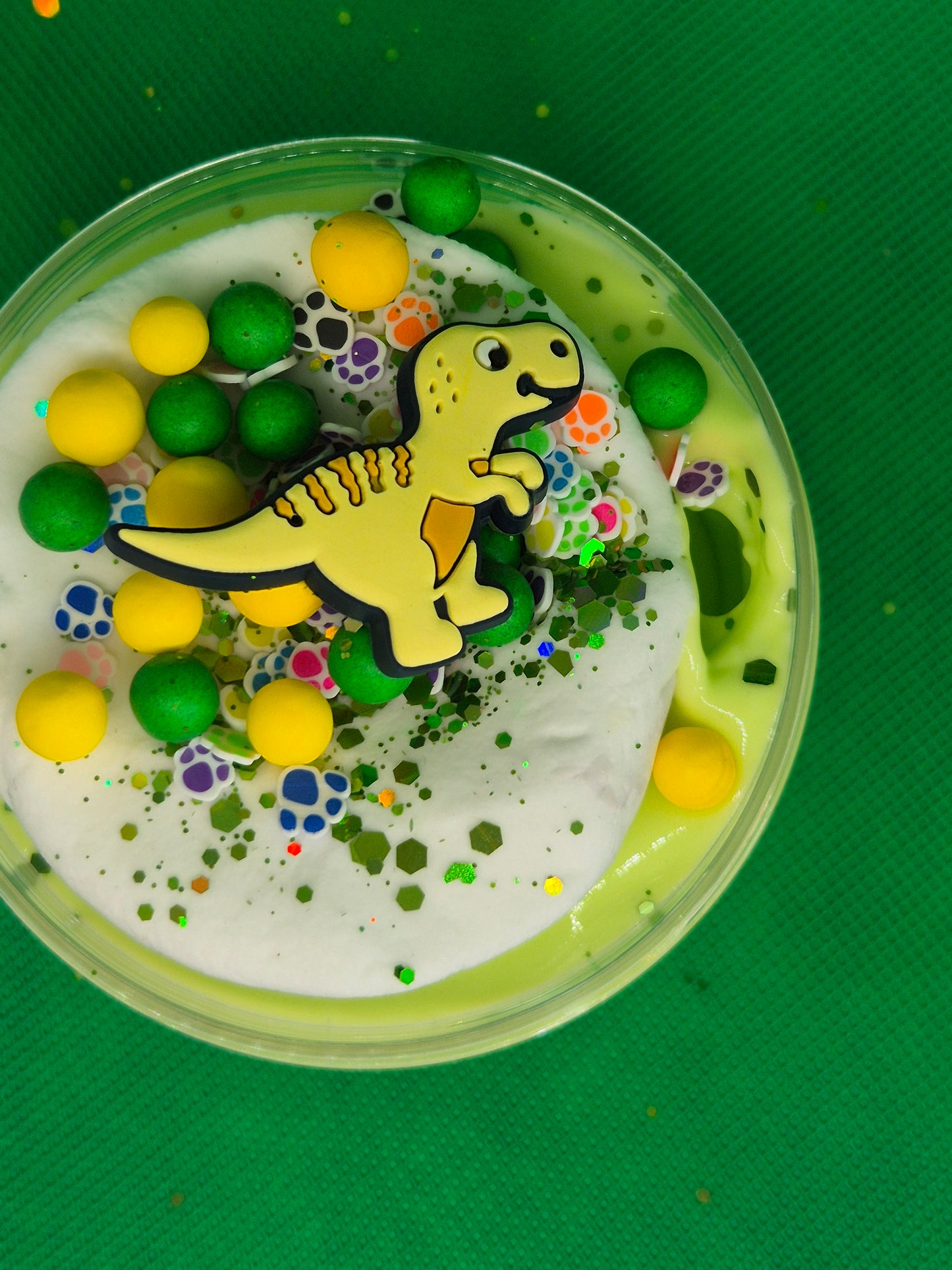 Dino Crunch Cupcake