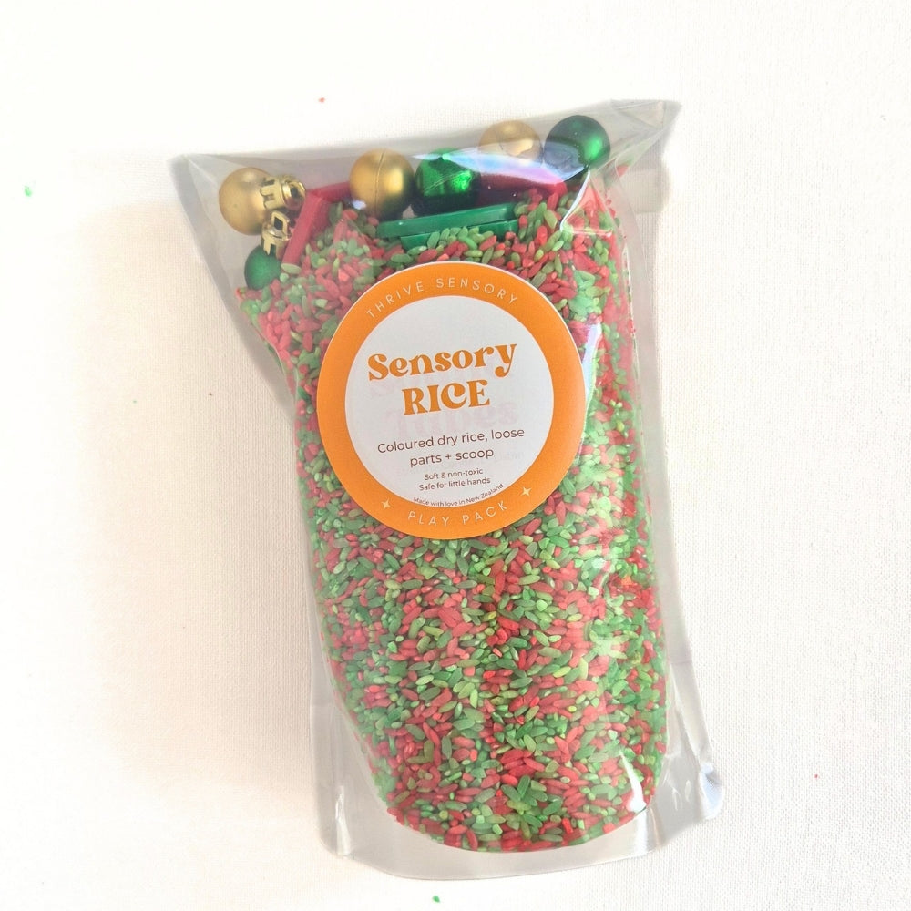 Christmas Sensory Rice Pack